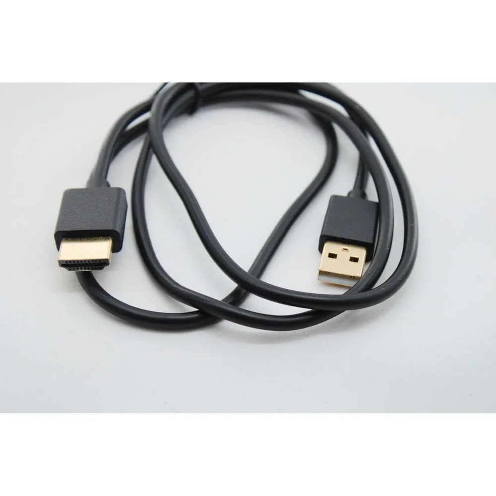 FAWETTY 3 ft USB to HDMI Male Adapter Cable Gold Plated Black LPN N A59V578TY